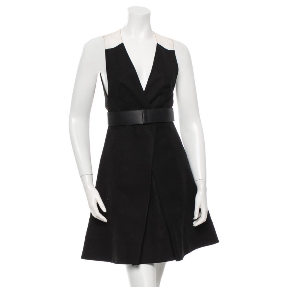 Kaufmanfranco cocktail dress, sheer/open back